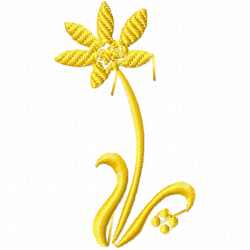 Flowers And Tree Embroidery Design 1 Flowers And Tree Embroidery Design 1